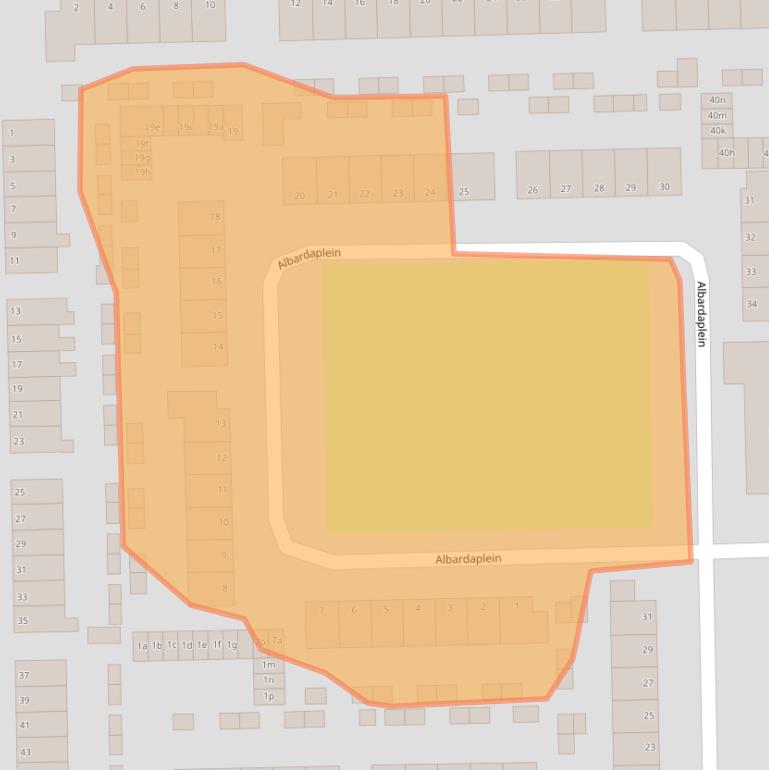 Kaart van postcodegebied 9602HA.