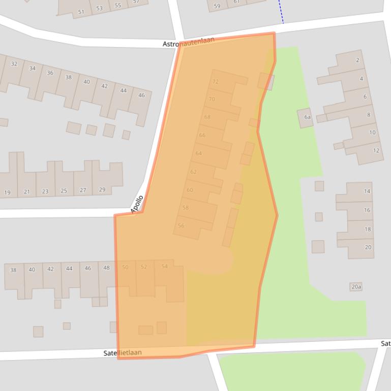 Kaart van postcodegebied 9602HN.