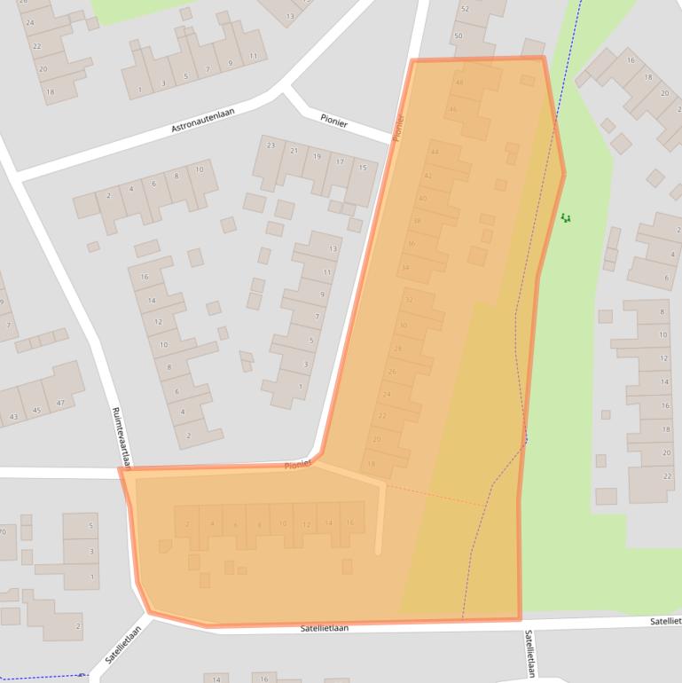 Kaart van postcodegebied 9602HR.