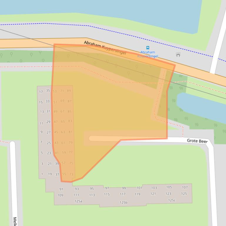 Kaart van postcodegebied 9602JB.