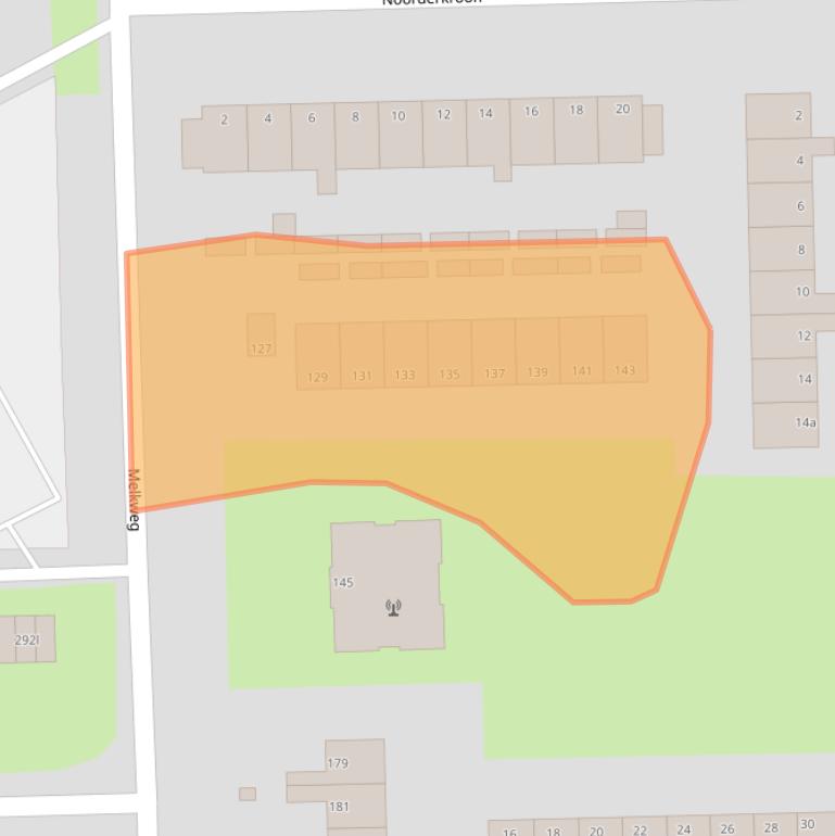 Kaart van postcodegebied 9602JD.