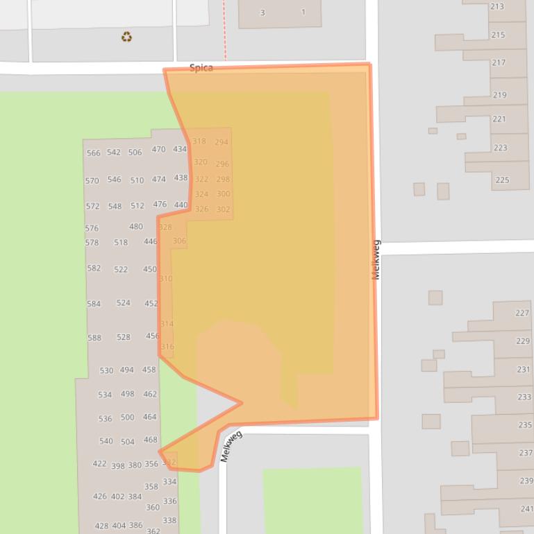 Kaart van postcodegebied 9602JR.