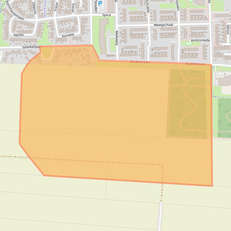 Kaart van postcodegebied 9602MB.