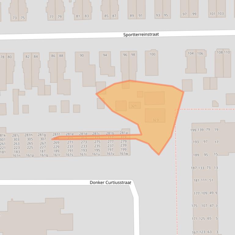 Kaart van postcodegebied 9602PV.