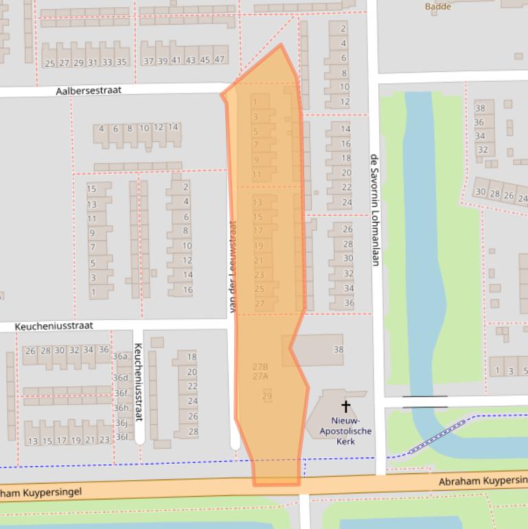 Kaart van postcodegebied 9602TD.