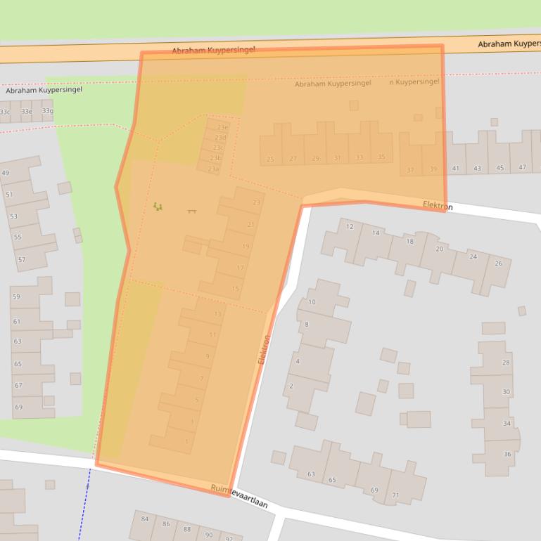 Kaart van postcodegebied 9602WB.