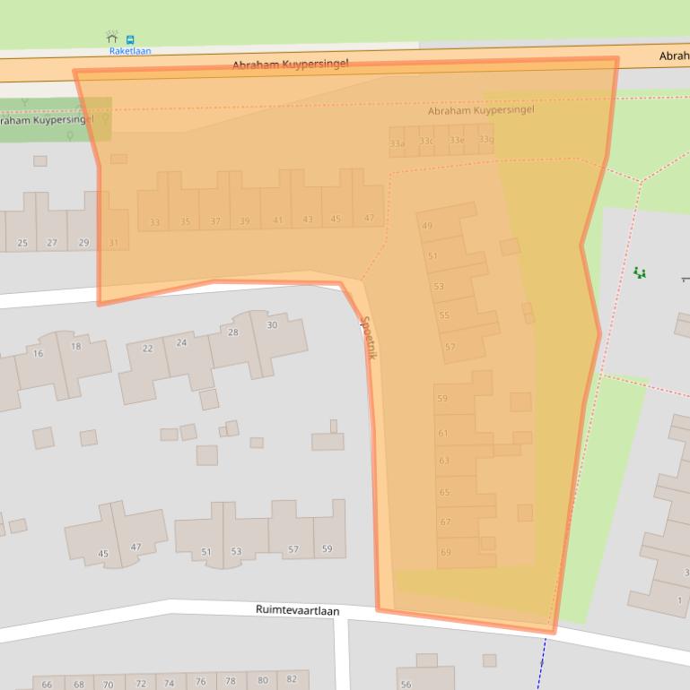 Kaart van postcodegebied 9602ZP.