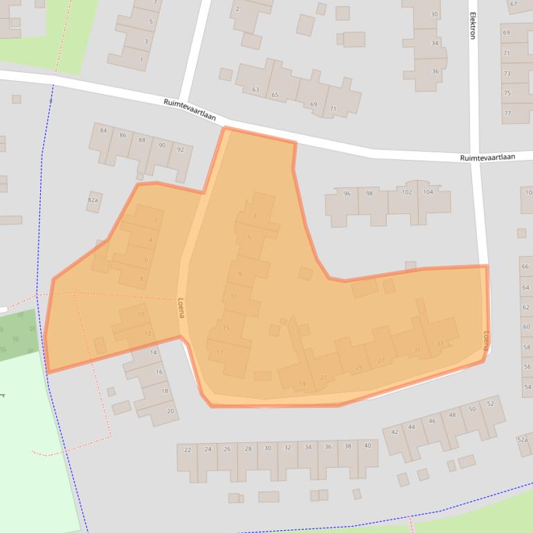 Kaart van postcodegebied 9602ZX.