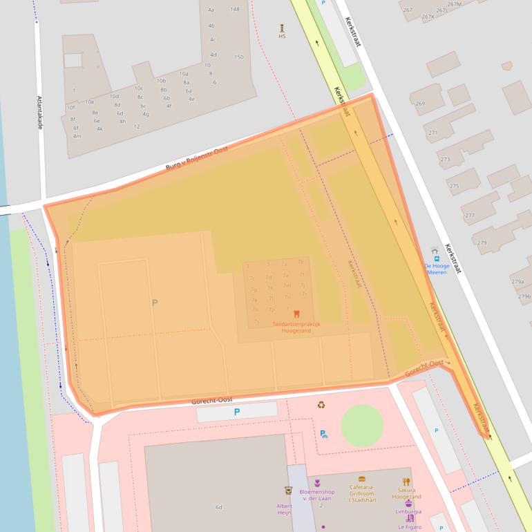 Kaart van postcodegebied 9603AB.