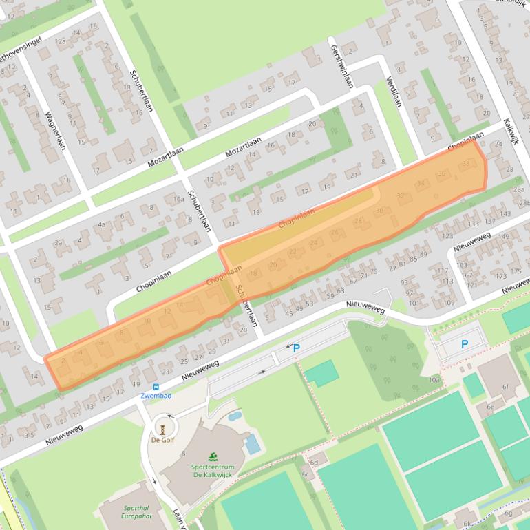 Kaart van postcodegebied 9603AN.