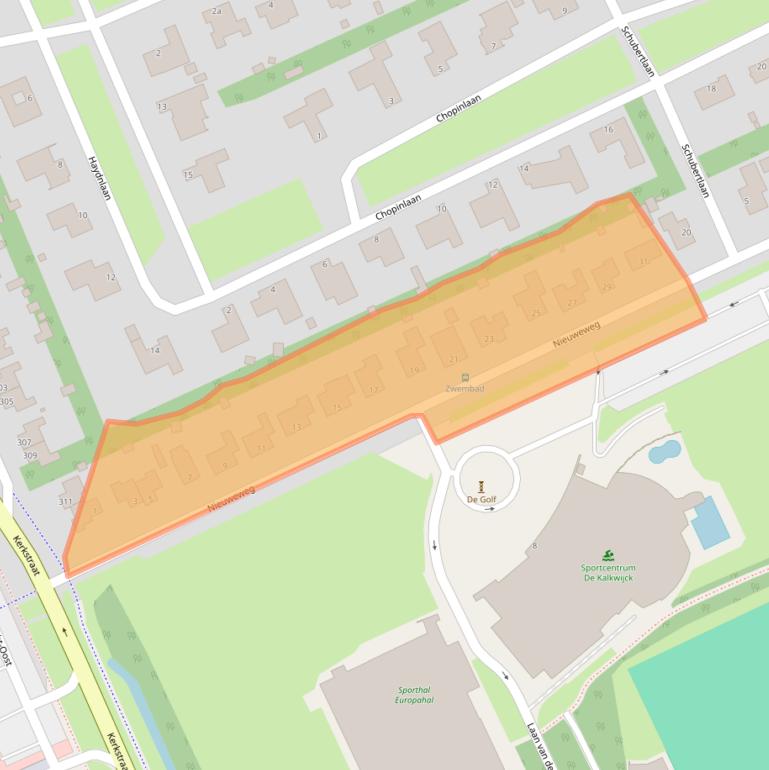 Kaart van postcodegebied 9603BG.