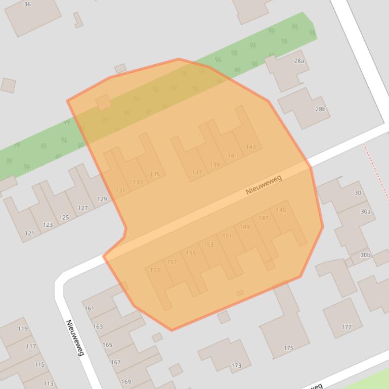 Kaart van postcodegebied 9603BK.