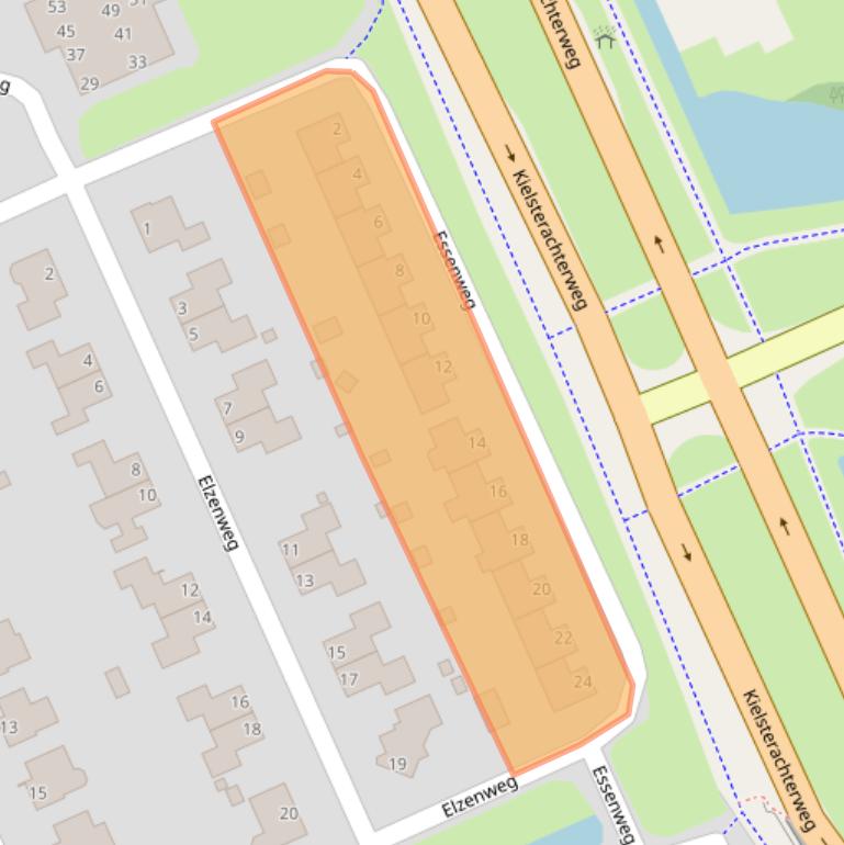 Kaart van postcodegebied 9603DH.