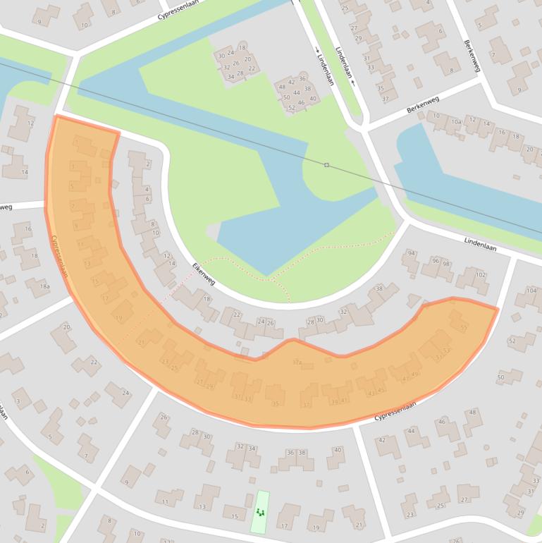 Kaart van postcodegebied 9603DM.