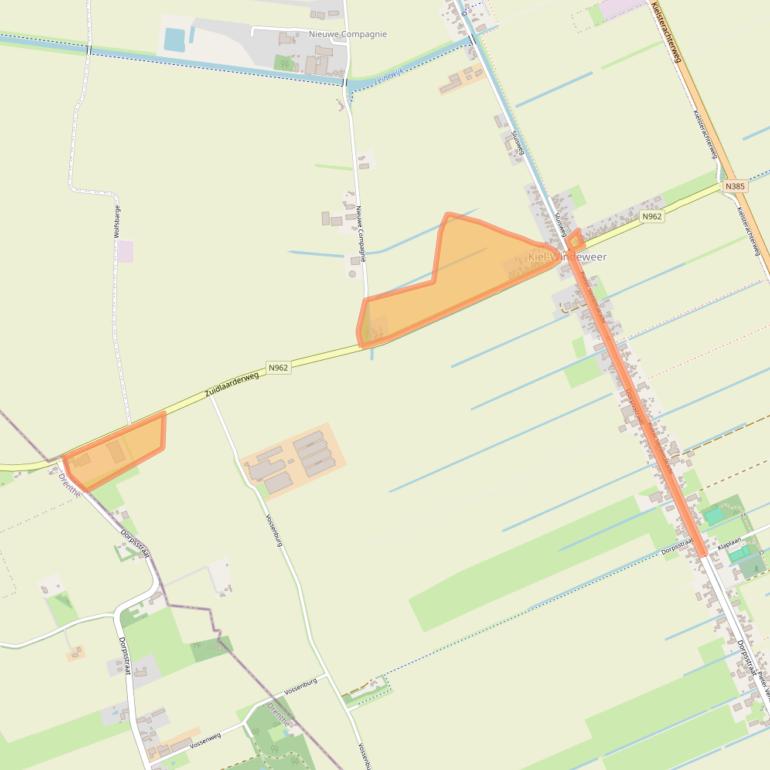 Kaart van postcodegebied 9605PV.