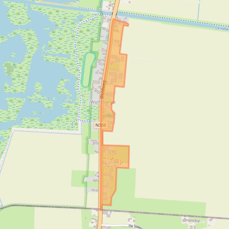 Kaart van postcodegebied 9606PE.