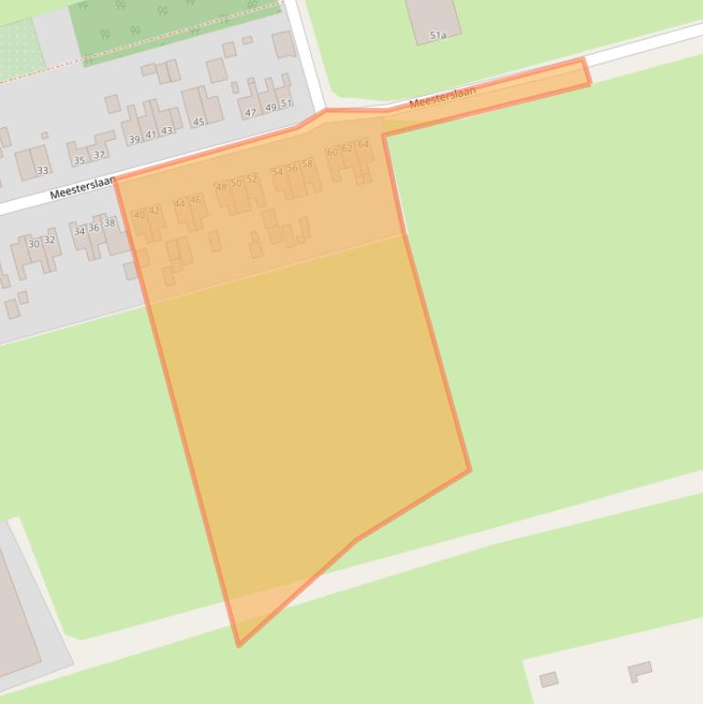 Kaart van postcodegebied 9608PV.