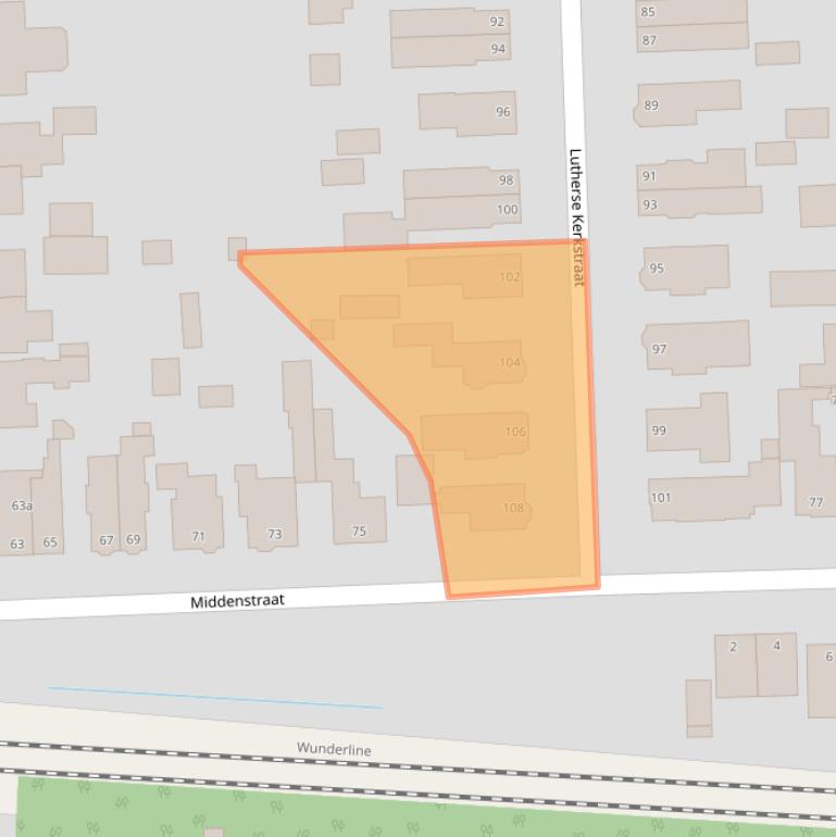 Kaart van postcodegebied 9611JR.