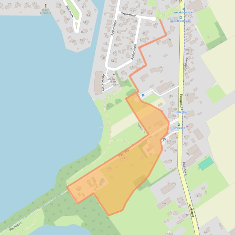 Kaart van postcodegebied 9616TG.