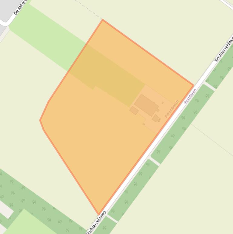 Kaart van postcodegebied 9619TJ.