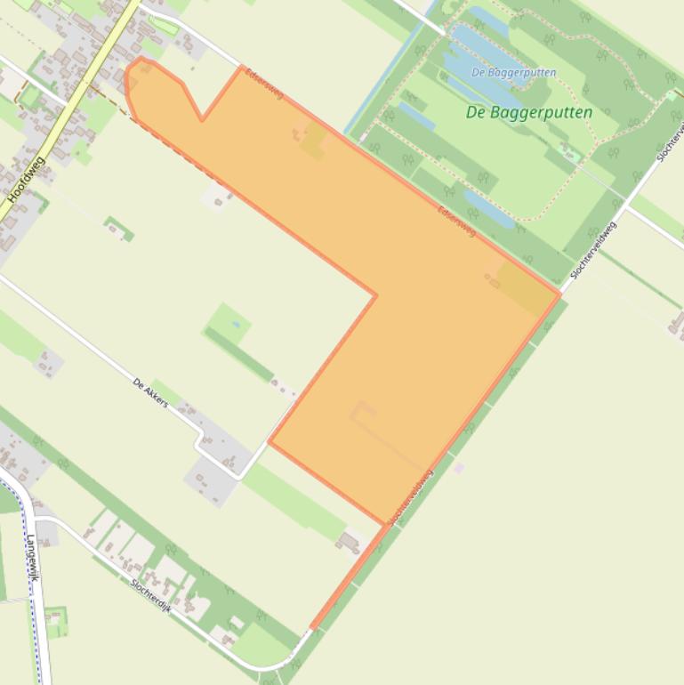 Kaart van postcodegebied 9621TJ.