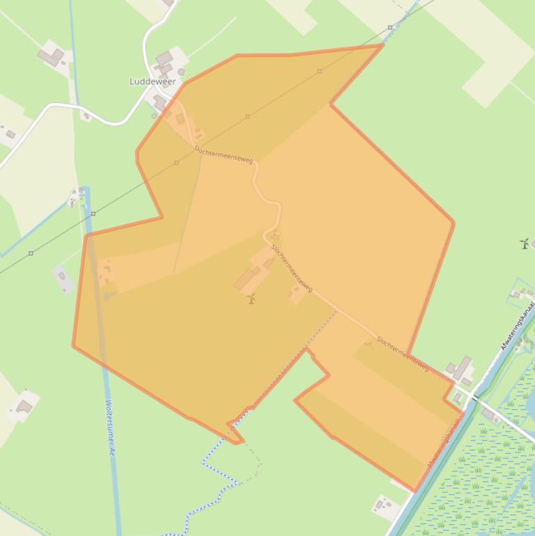 Kaart van postcodegebied 9624PA.