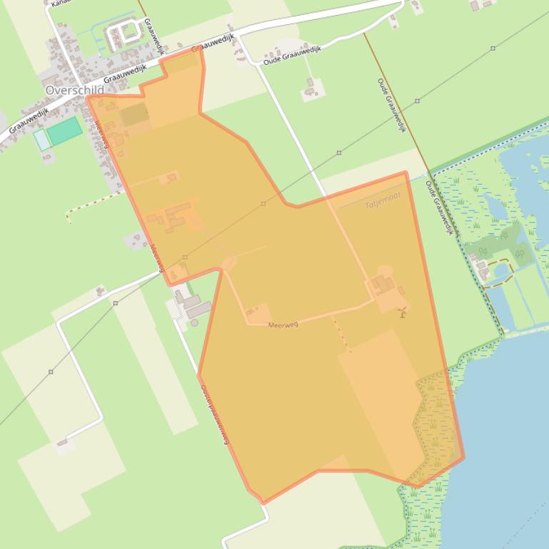 Kaart van postcodegebied 9625PJ.