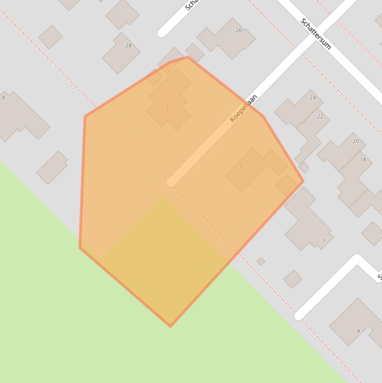 Kaart van postcodegebied 9626CD.