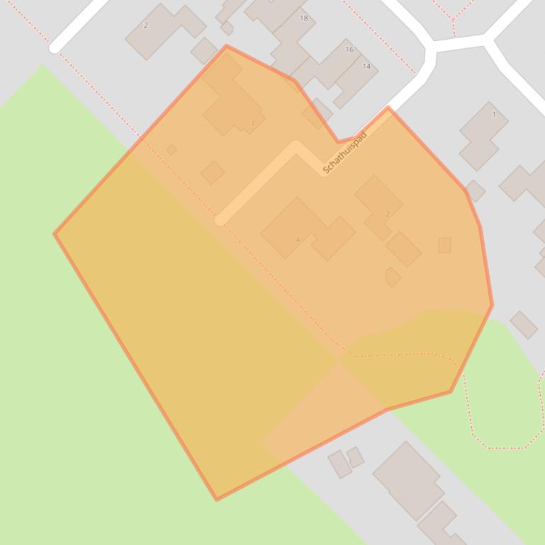 Kaart van postcodegebied 9626CE.