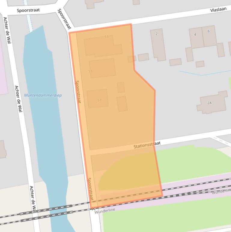 Kaart van postcodegebied 9636AT.