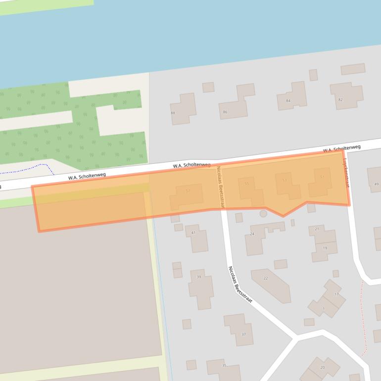 Kaart van postcodegebied 9636BR.