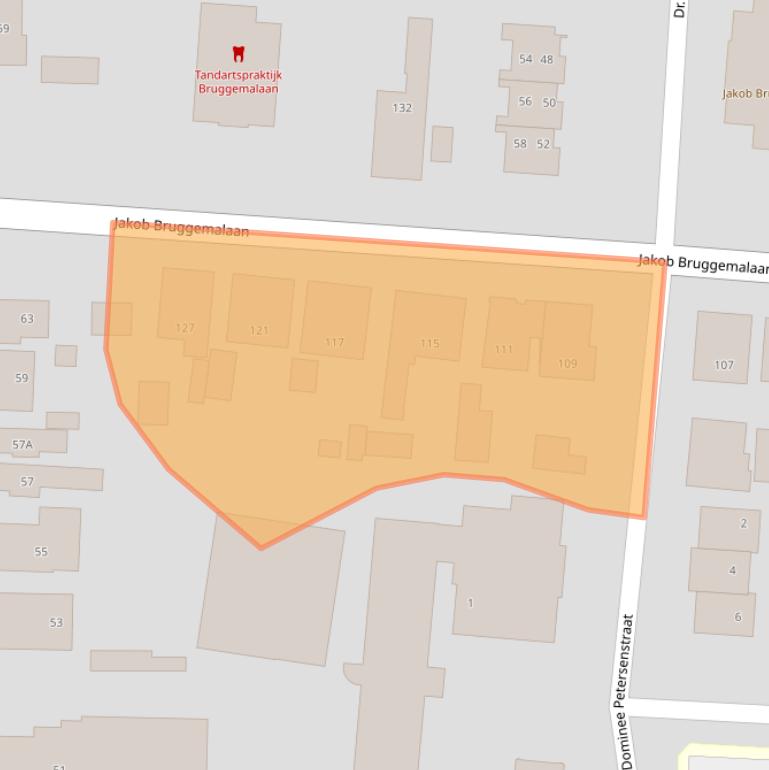 Kaart van postcodegebied 9641ET.