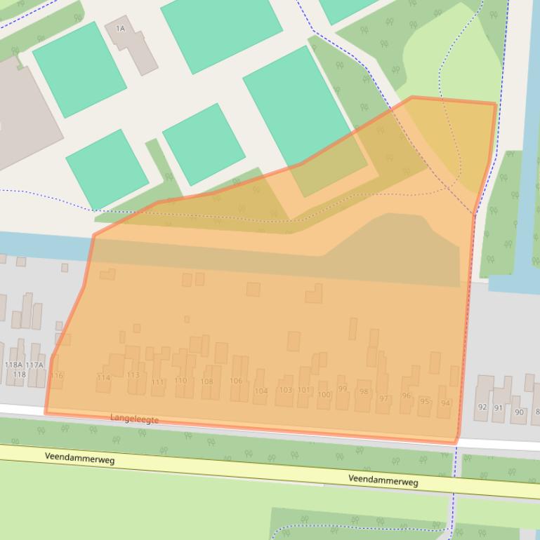 Kaart van postcodegebied 9641GT.