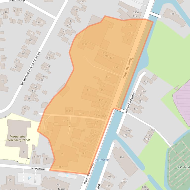 Kaart van postcodegebied 9641JP.