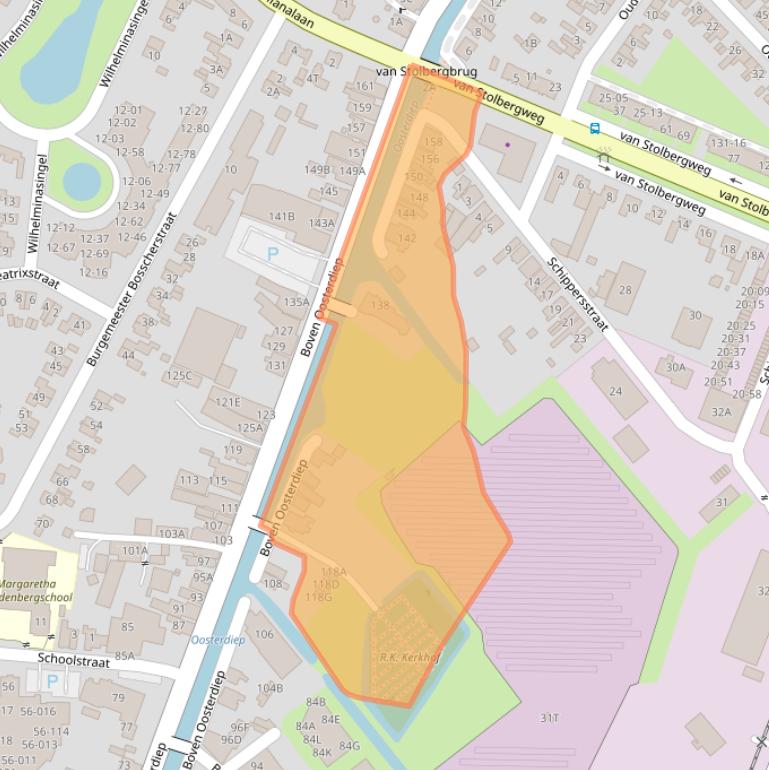 Kaart van postcodegebied 9641JV.