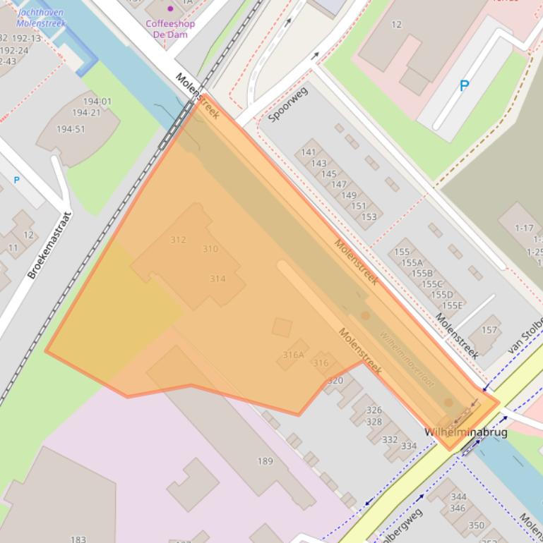 Kaart van postcodegebied 9641KX.