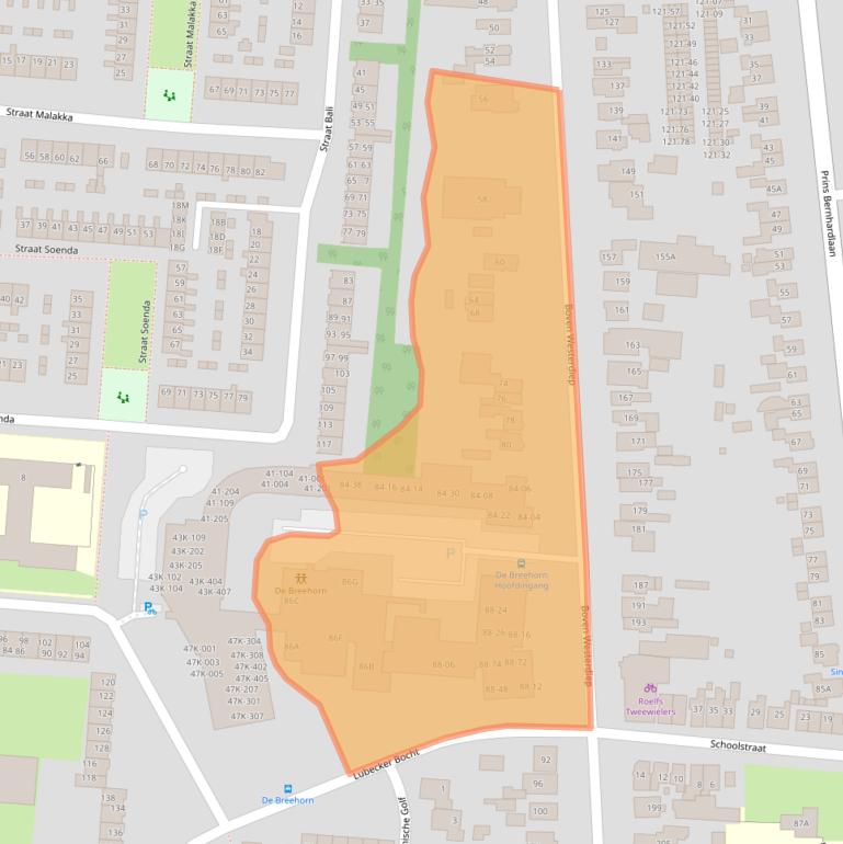 Kaart van postcodegebied 9641LK.