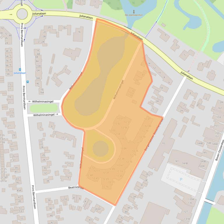 Kaart van postcodegebied 9641NB.