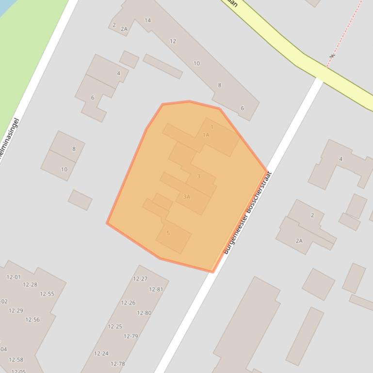 Kaart van postcodegebied 9641ND.