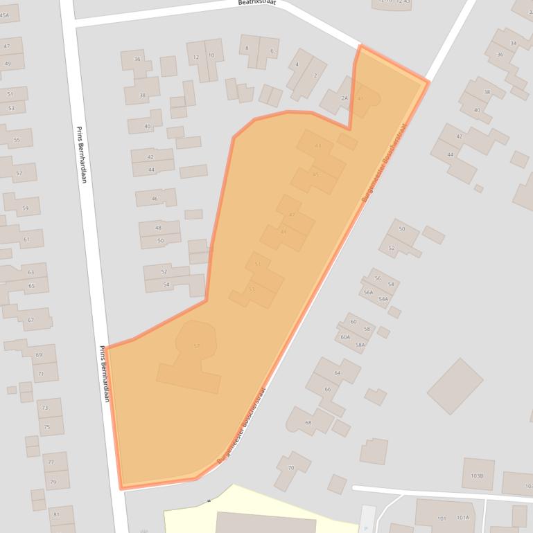 Kaart van postcodegebied 9641NE.