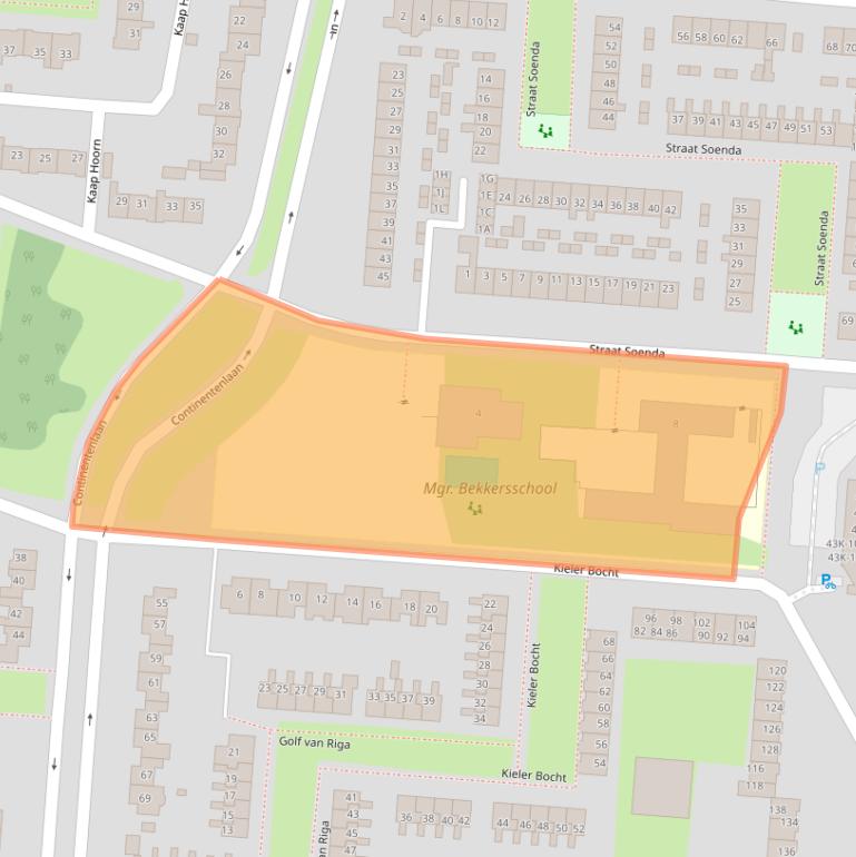 Kaart van postcodegebied 9642AN.