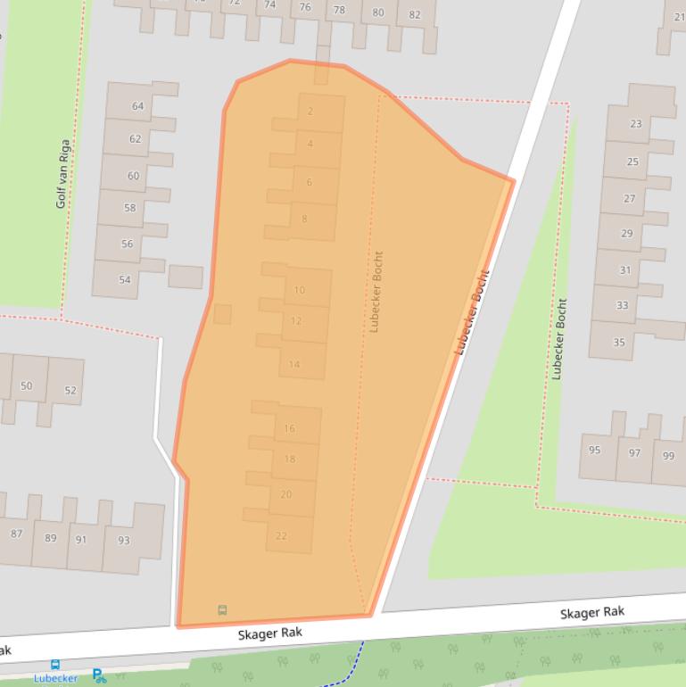 Kaart van postcodegebied 9642CP.