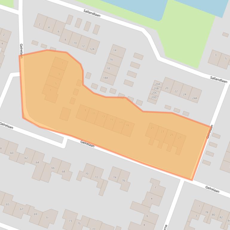 Kaart van postcodegebied 9642HE.