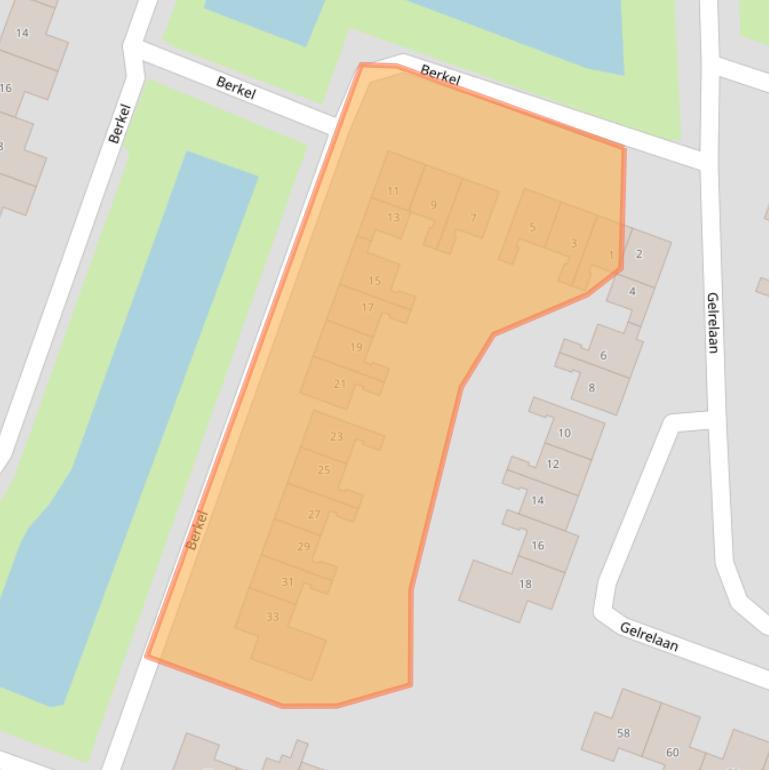 Kaart van postcodegebied 9642HV.