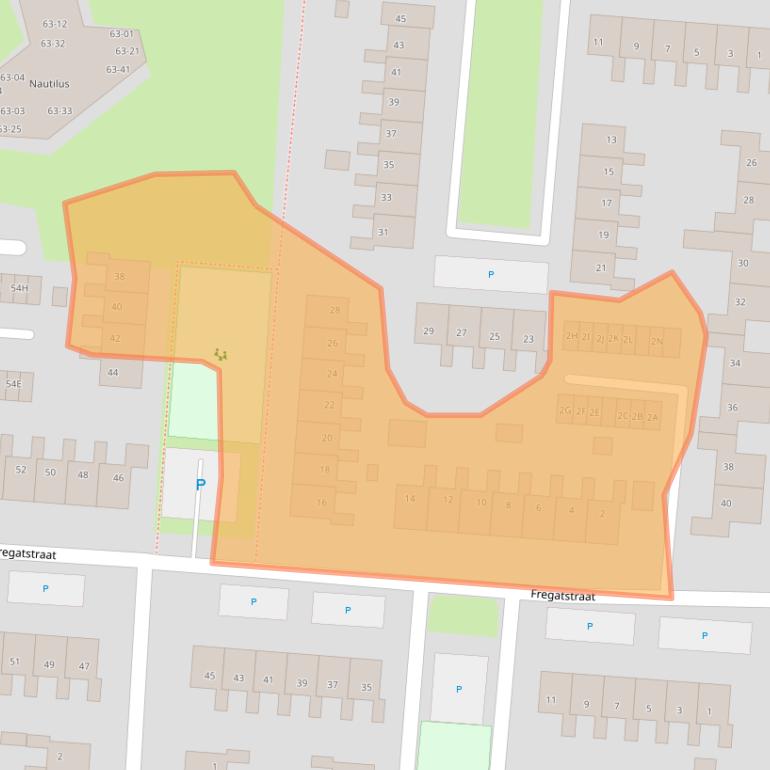 Kaart van postcodegebied 9642LC.