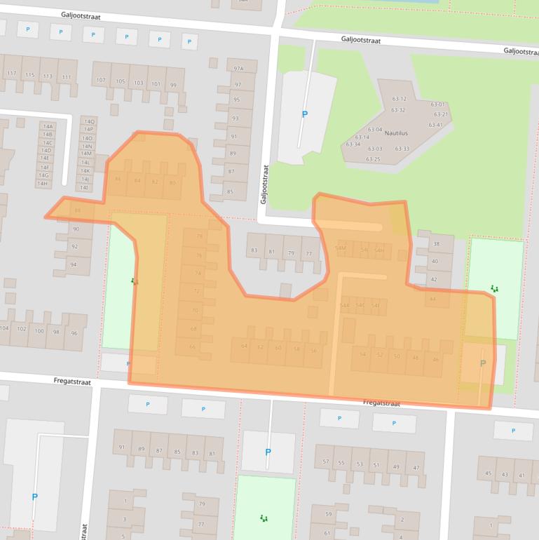 Kaart van postcodegebied 9642LD.