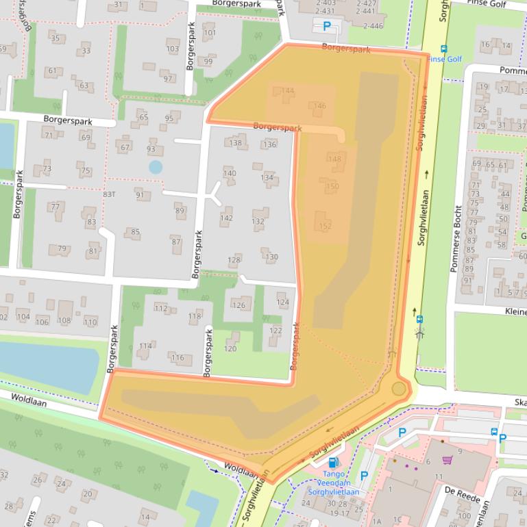 Kaart van postcodegebied 9642LT.