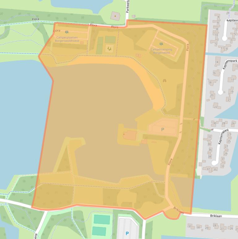 Kaart van postcodegebied 9642LW.