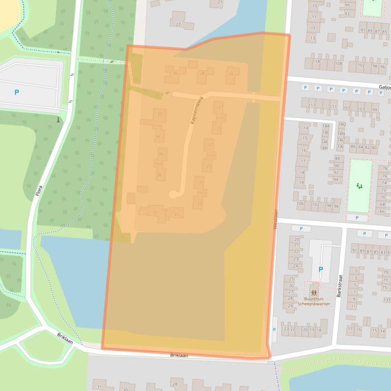 Kaart van postcodegebied 9642NC.