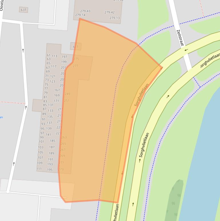 Kaart van postcodegebied 9642PS.